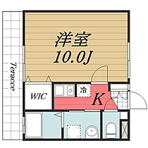 リヴェール南ユーカリが丘  ｜ 千葉県佐倉市上志津（賃貸アパート1K・1階・29.60㎡） その2