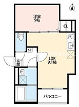 大阪府門真市月出町21-16（賃貸アパート1LDK・1階・33.96㎡） その2