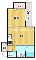 大阪府門真市石原町（賃貸アパート1DK・2階・28.52㎡） その2