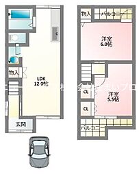 京阪本線 萱島駅 徒歩28分