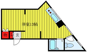 東京都豊島区巣鴨4丁目（賃貸マンション1R・2階・28.00㎡） その2