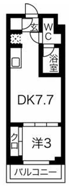 スパシエベルタ板橋本町 204｜東京都板橋区宮本町(賃貸マンション1DK・2階・25.35㎡)の写真 その2