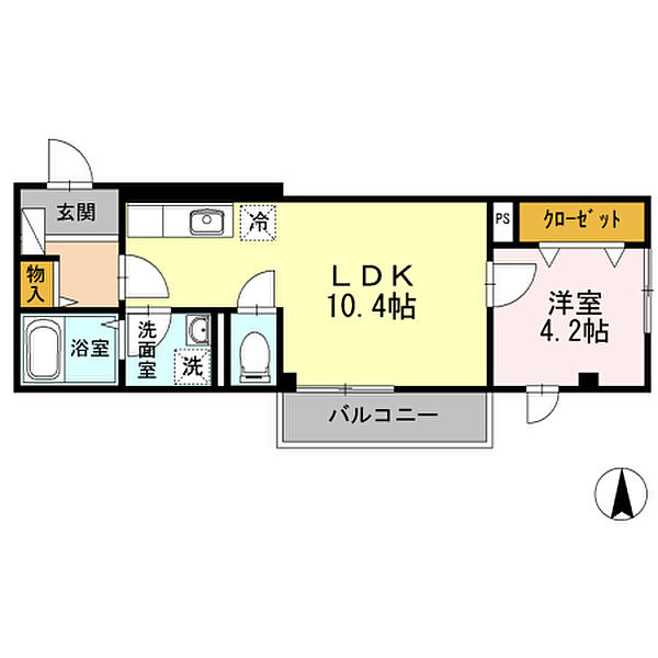 ヌーベルバーグ大山 301｜東京都板橋区南町(賃貸マンション1LDK・3階・36.24㎡)の写真 その2