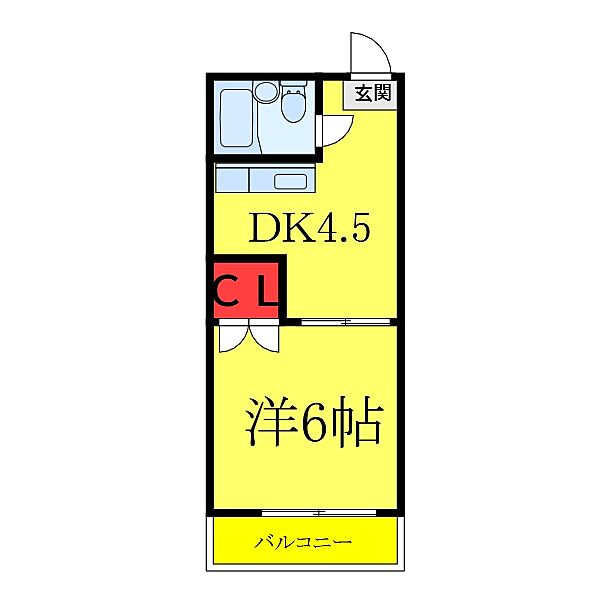 アーバンコロニー滝野川 304｜東京都北区滝野川5丁目(賃貸マンション1K・3階・19.44㎡)の写真 その2