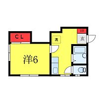 東京都豊島区雑司が谷2丁目（賃貸アパート1K・1階・22.93㎡） その2