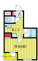 フェリーチェ双葉 202 ｜ 東京都板橋区双葉町4-8（賃貸マンション1K・2階・19.63㎡） その2