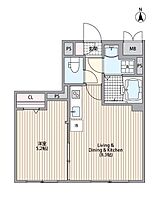 東京都豊島区高田2丁目（賃貸マンション1LDK・1階・31.13㎡） その2