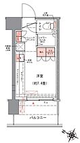 コムレジ赤羽　社会人棟 218 ｜ 東京都北区赤羽南2丁目（賃貸マンション1R・2階・16.50㎡） その2