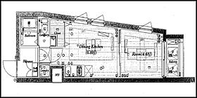 ビバリーホームズ常盤台III 309 ｜ 東京都板橋区東山町（賃貸マンション1DK・3階・27.22㎡） その2