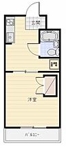 静岡県浜松市中央区半田山1丁目（賃貸マンション1DK・4階・25.92㎡） その2