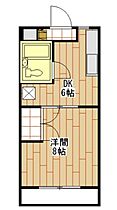 静岡県浜松市中央区西浅田1丁目（賃貸マンション1DK・2階・25.90㎡） その2