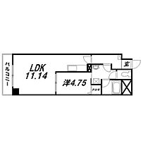 静岡県浜松市中央区海老塚1丁目（賃貸マンション1LDK・7階・37.46㎡） その2