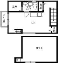 静岡県浜松市中央区鹿谷町（賃貸アパート1R・2階・23.81㎡） その2