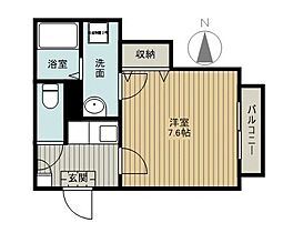 静岡県浜松市中央区浅田町（賃貸アパート1K・1階・23.17㎡） その2