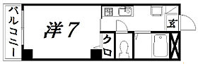 静岡県浜松市中央区中央1丁目（賃貸マンション1K・4階・22.47㎡） その2