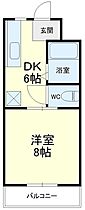 静岡県浜松市中央区根洗町（賃貸マンション1DK・1階・25.92㎡） その2