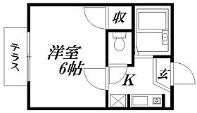 静岡県浜松市中央区曳馬3丁目（賃貸アパート1K・1階・18.36㎡） その2