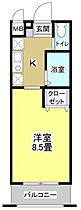 静岡県浜松市中央区新津町（賃貸マンション1K・4階・23.10㎡） その2