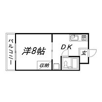 静岡県浜松市中央区高丘西1丁目（賃貸マンション1DK・2階・25.92㎡） その2