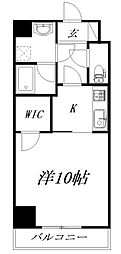 Prime City Place 1Kの間取図画像