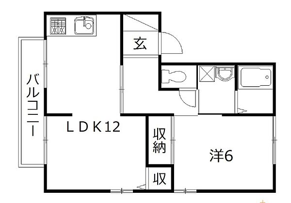 静岡県浜松市中央区大島町(賃貸アパート1LDK・2階・46.90㎡)の写真 その2