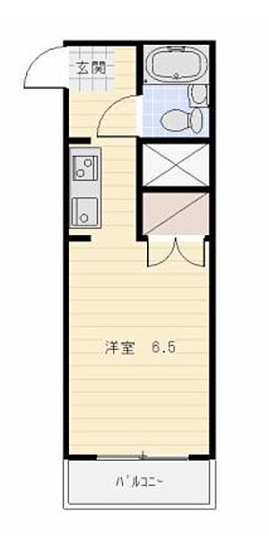 静岡県浜松市中央区有玉西町(賃貸マンション1K・2階・20.16㎡)の写真 その2