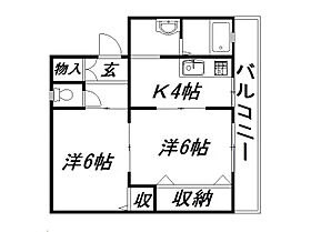 静岡県浜松市中央区上新屋町（賃貸マンション2K・3階・39.60㎡） その2