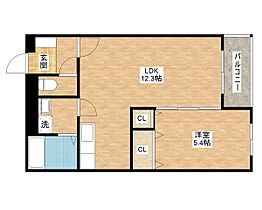 滋賀県守山市金森町（賃貸マンション1LDK・1階・40.89㎡） その2