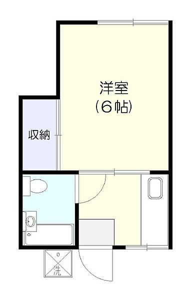クガハイツ 205｜千葉県大網白里市駒込(賃貸アパート1K・2階・17.70㎡)の写真 その2