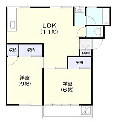 北総マンション 2階/2B