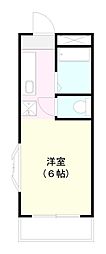 サン・パティオ木崎 ワンルームの間取図画像
