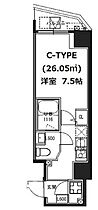 東京都台東区蔵前３丁目（賃貸マンション1K・2階・26.05㎡） その2