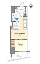 東京都文京区千駄木２丁目（賃貸マンション1LDK・3階・32.34㎡） その2