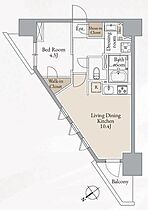 東京都新宿区西早稲田３丁目（賃貸マンション1LDK・6階・40.06㎡） その2