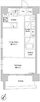 東京都中央区日本橋浜町３丁目（賃貸マンション1LDK・5階・40.04㎡） その2