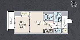 東京都港区虎ノ門３丁目（賃貸マンション1LDK・10階・39.20㎡） その2