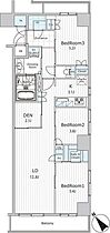 東京都中央区日本橋久松町（賃貸マンション3LDK・11階・71.38㎡） その2