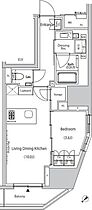 東京都新宿区市谷田町２丁目（賃貸マンション1LDK・7階・42.31㎡） その2