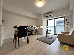 東京メトロ千代田線 千駄木駅 徒歩4分の賃貸マンション 8階1LDKのリビング/ダイニング