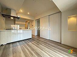 都営大江戸線 新御徒町駅 徒歩4分の賃貸マンション 9階2LDKのリビング/ダイニング