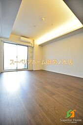 都営大江戸線 飯田橋駅 徒歩4分の賃貸マンション 13階2LDKのリビング/ダイニング