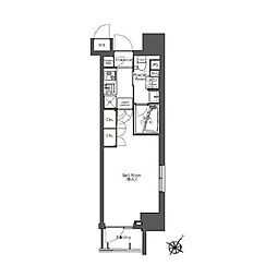 COMFORIA滝野川 1Kの間取図画像