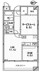 アーデン神保町 1SLDKの間取図画像