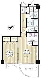ラピュータ 1LDKの間取図画像