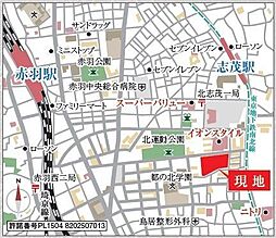 ロイヤルパークス赤羽サウス 1DKの間取図画像