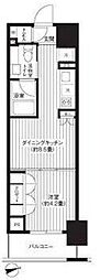 RESIDIA新御徒町 1DKの間取図画像