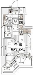 ガリシア代々木 1Kの間取図画像