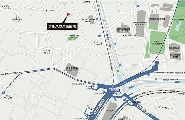 東京都新宿区新小川町(賃貸マンション1LDK・1階・32.84㎡)の写真 その17