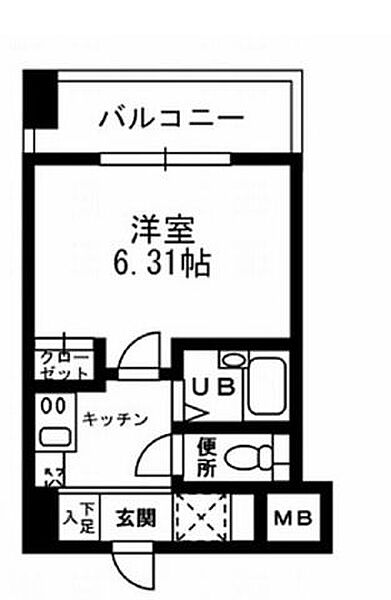 東京都中央区日本橋本町３丁目(賃貸マンション1K・8階・20.05㎡)の写真 その2