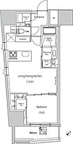 東京都新宿区市谷田町２丁目（賃貸マンション1LDK・12階・45.68㎡） その2